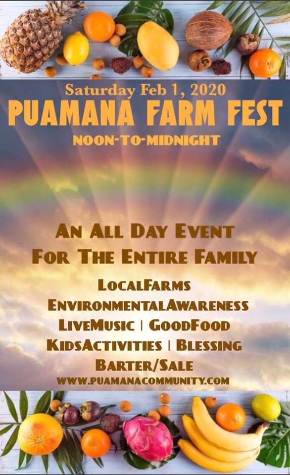 puamana fest poster